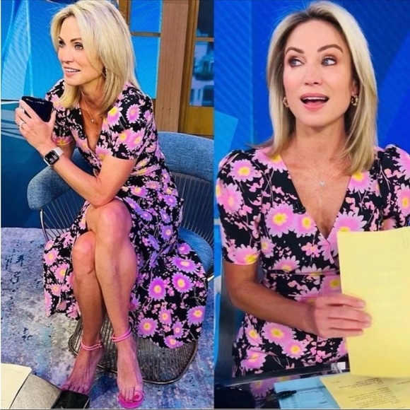 NWT Likely Mylene Ruched Floral High-Low Midi Dress Size 2 $238 - Picture 5 of 8